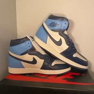 Air Jordan 1 Retro High OG GS Obsidian